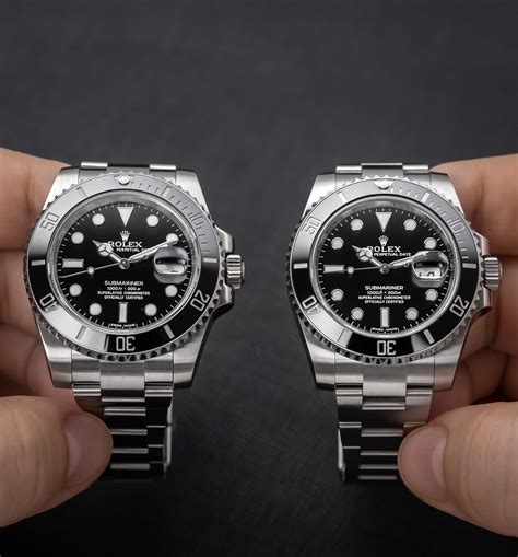 real rolex submariner vs replica|rolex submariner original.